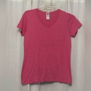 Pink short sleeved tee
